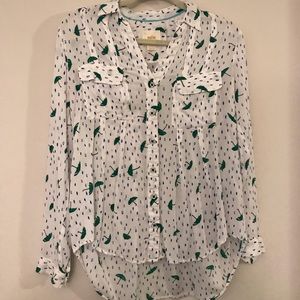 Anthropologie Maeve Umbrella Top